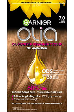 garnier olia 7.0 dark blonde